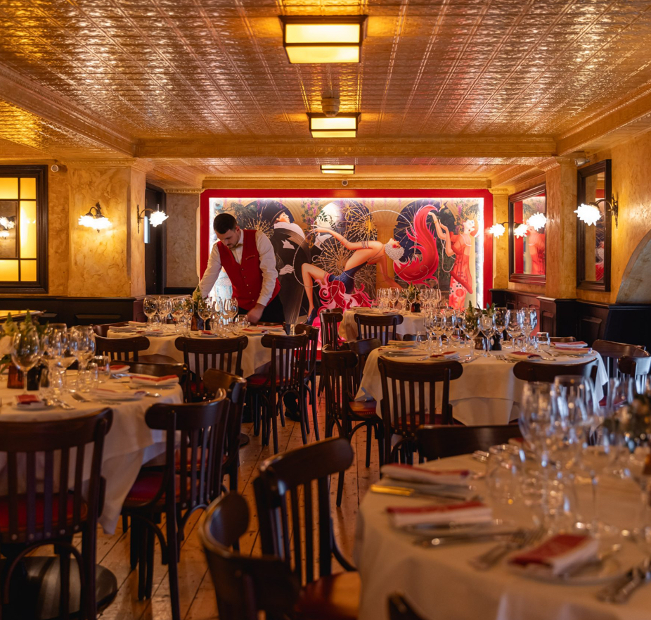 Finished interior surface at Balthazar